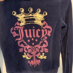 Juicy Couture hoodie terry zip up jacket